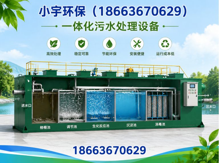昌乐县一体化污水处理设备展示图